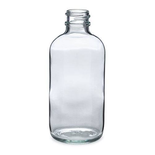 Clear And Amber Boston Round Bottles & Round Glass Bottles Wholesale